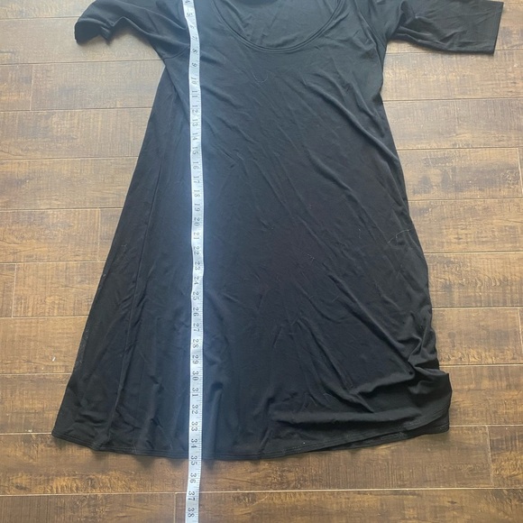 Eileen Fisher Black Tunic Silk dress - Picture 3 of 9